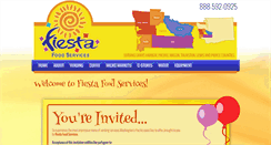 Desktop Screenshot of fiestafoodservices.com